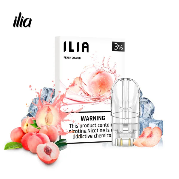 ILIA-哩亞-裏亞-哩亞一代-煙彈-蜜桃烏龍